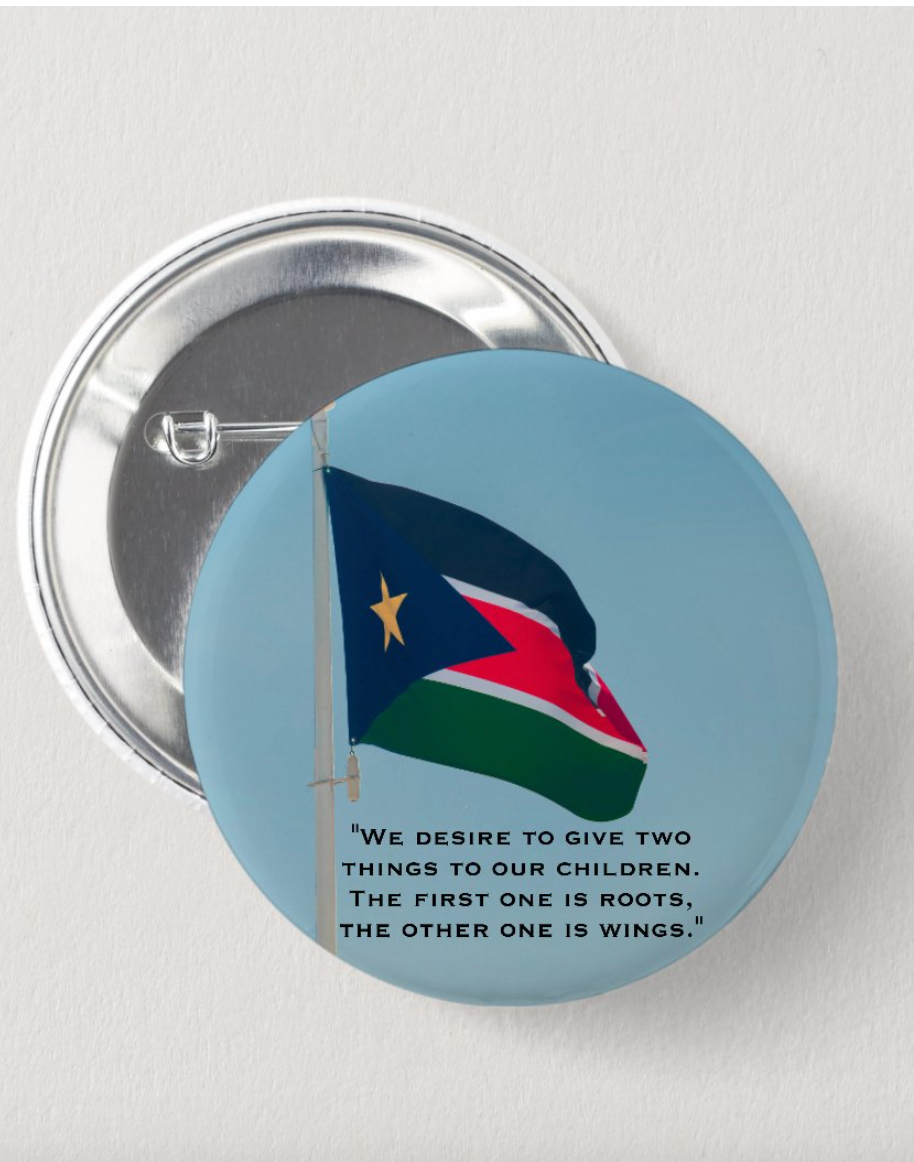 South Sudan Button