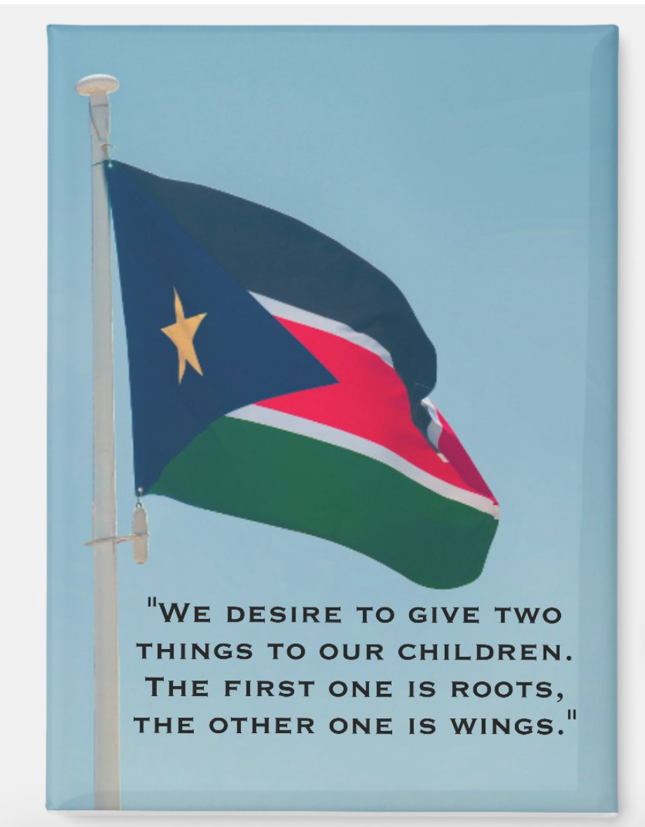 SS Flag Magnet