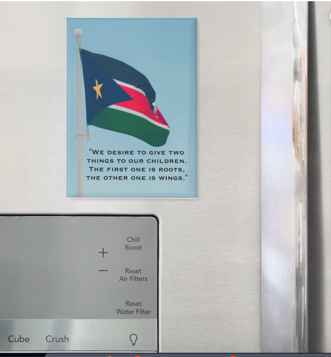 SS Flag Magnet